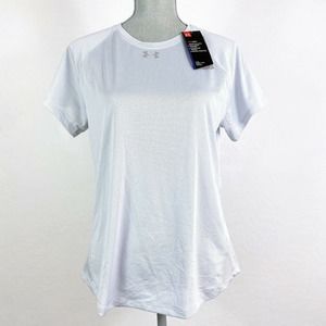 Under Armour L Women Running T-shirt Silver